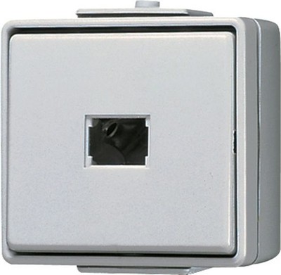 Jung 631W Taster 1-polig Schließer IP44 WG600 grau