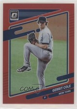 2021 Panini Donruss Optic Red Prizm 34/60 Gerrit Cole #200 o7m