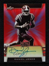 2019 Leaf Metal Draft Sepia Variation Red 5/5 Daniel Jones #SV-DJ1 Auto uk2