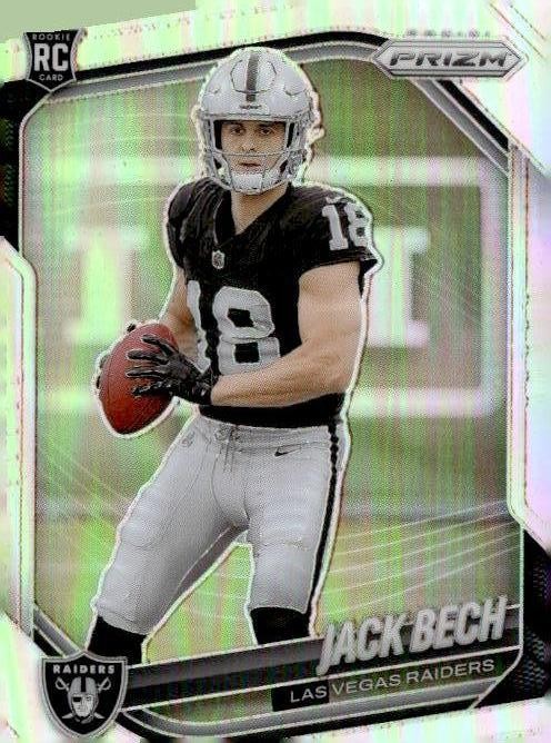2025 Panini Prizm #346 Jack Bech Silver