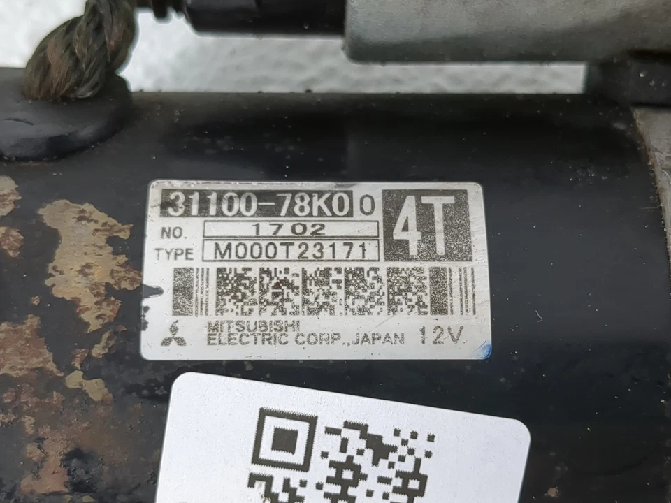 Solenoide motor de arranque para automóvil Suzuki Sx4 2010-2013 OEM PIA2Z Foto 2 de 4