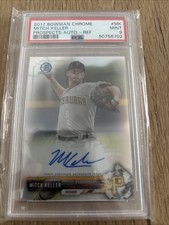 2017 Bowman Chrome Mitch Keller Prospect Auto - Ref / #184/499 - PSA 9 Autograph