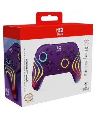 Nintendo switch LED pro controller 2 (Purple)