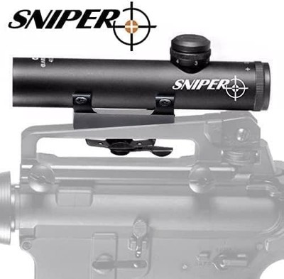 専用❗️★リリパットレーン74☆CAT'S WHISKERS Sniper MT4X20 Carry Handle Scope with BDC Turret Mil-Dot Reticle