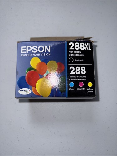 Epson 288XL Cyan, Magenta, Yellow and Black Ink Cartridge Set (T288XL-BCS) - 第 1/3 張圖片