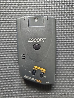 Escort Passport 7500 - RADAR DETECTOR Unit Only No Power Cord