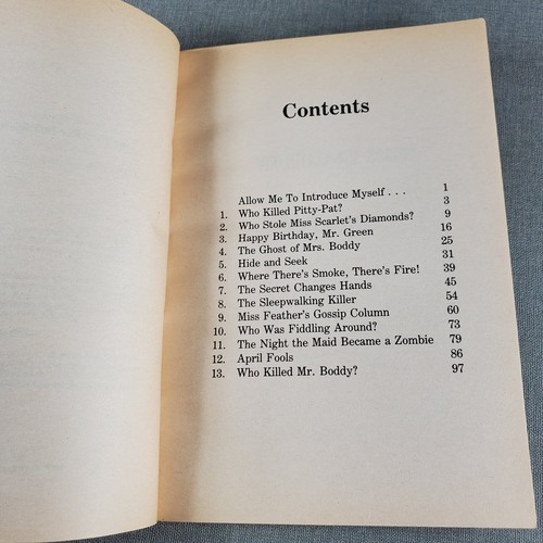 Clue Who Killed Mr. Boddy? Eric Weiner 1992 First Scholastic Mystery - Picture 7 of 8