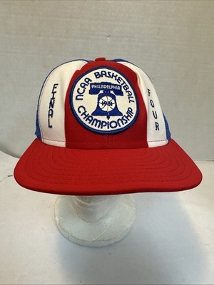 RARE 1981 Mens NCAA Final Four Basketball Snapback Hat Indiana UNC Virginia LSU