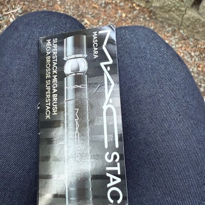 MAC Stack Mega Brush Mascara, Black, 3ml Travel Size