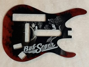 “RARE Official Guitar Hero World Tour Bob Seger Faceplate (Contest Promo Prize)”