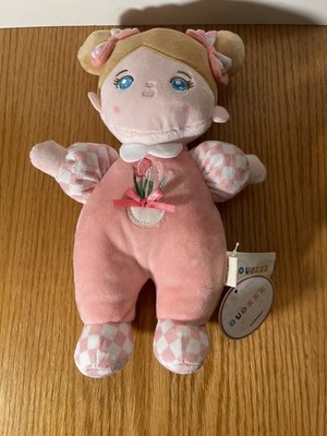 OUOZZZ Soft Baby Doll 10'' Tulip Pink   Plush Toy - NWT