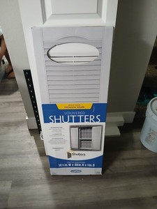 Homeside Raised Panel Vinyl Shutters (1 Pair)
