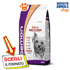 Monge Gemon Dog Adult Mini Salmone e Riso Cibo Secco Cani 3 Kg