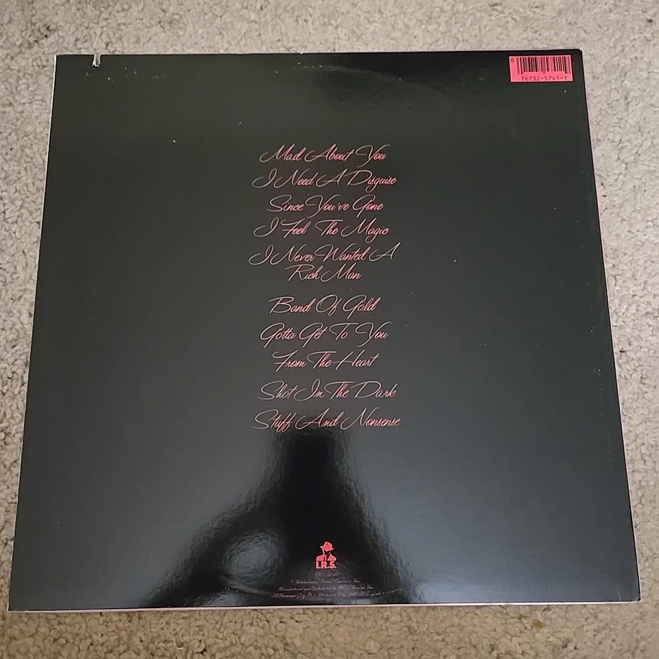 Belinda Carlisle 'Belinda' 1986 Self-Titled Solo LP Vinyl Record I.R.S VG+/VG+! Foto 2 de 4