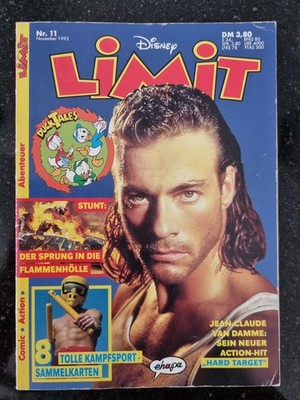 Disney Limit Nr. 11/1993 mit 8 Sammelkarten Kampfsport Comic Taschenbuch 