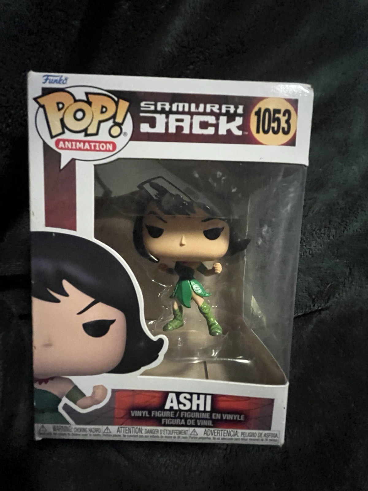 Funko Pop Samurai Jack Ashi Vinyl Figure #1053 Collectible