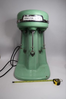 Hamilton Beach Model 40DM Triple Spindle Milkshake Malt Mixer FREE SHIPPING B1