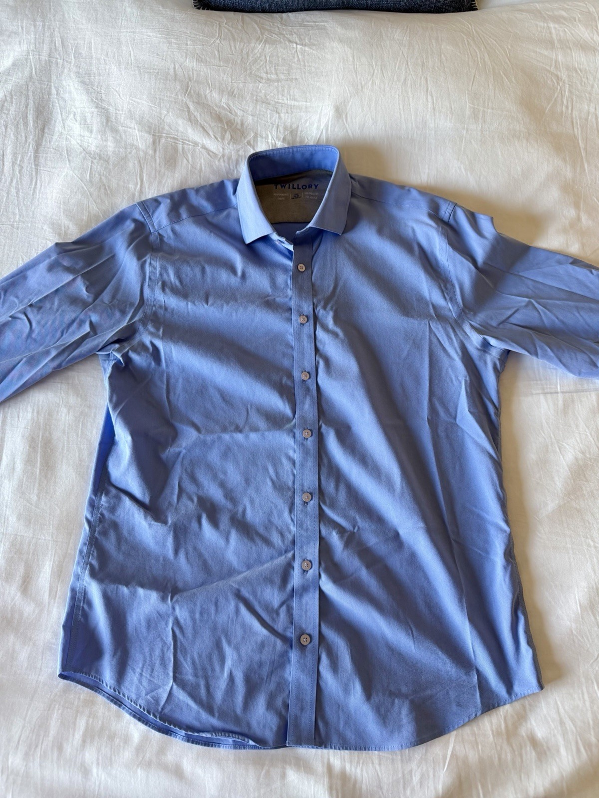 Twillory Performance Tailored Button Down 16.5/34… - image 2