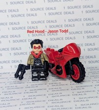 Minifigura de Capucha Roja Jason Todd Minifigura Universo DC - NUEVA (Leer Descripción)