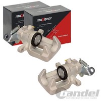2X Maxgear Bremssattel Hinten Links Rechts Passend FÜR CitroËN Berlingo Xsara