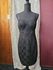 Guess Black Lace Dress Womens Size 8