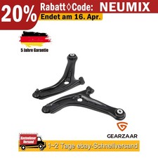 Querlenkersatz Vorne kompatibel mit Ford Fiesta VI CB1, CCN L+R Schwarz Paar