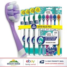 Ultra Soft Toothbrush with 8000 Bristles for Sensitive Gums and Plaque Removal