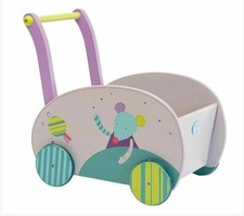 Carrito de madera Moulin Roty - Colección Les Jolis Pas Beaux (Nuevo en caja)