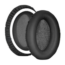 Headphone Ear Pad Replacement For Sennheiser HD 300 PRO - Black Cushions Pair