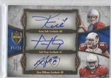 2011 Topps Supreme Triple /10 Kevin Kolb Todd Heap Ryan Williams Rookie Auto RC