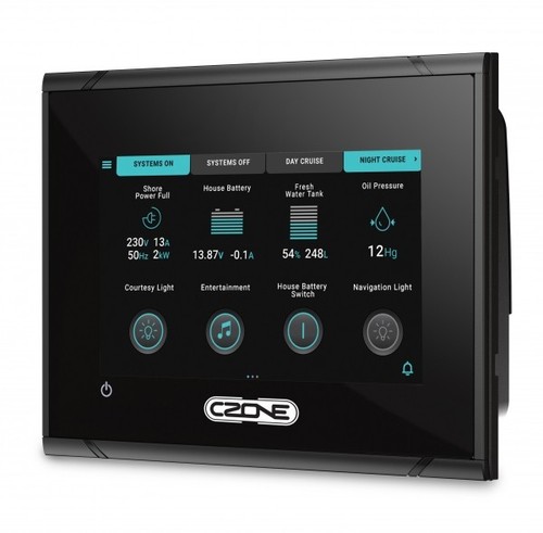 CZone Touch 5 Screen Kit w/ cable. Broken mounting bracket 80-911-0124-00