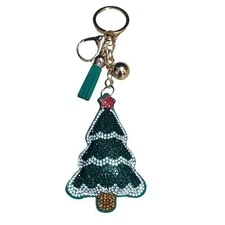 Popfizzy Bling Christmas Tree Keychain, Christmas Gifts for Women and Girls