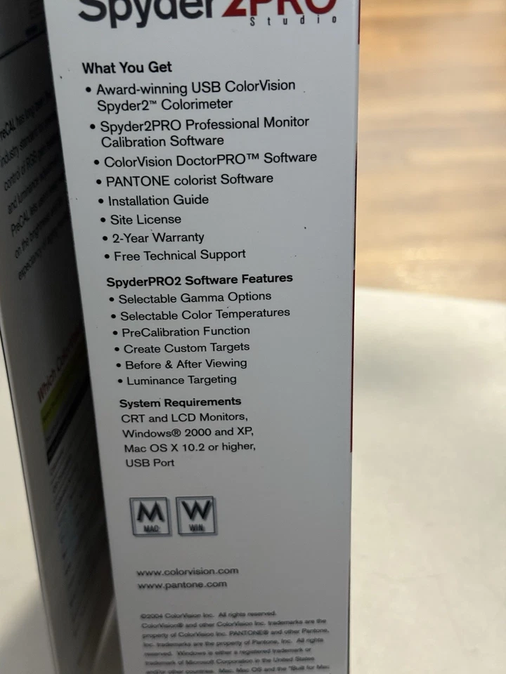 ColorVision Spyder2PRO Win/Mac-Software - Image 3 of 4