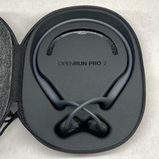 Shokz OpenRun Pro 2 S820 Black Bone Conduction Sports Headphones With Case
