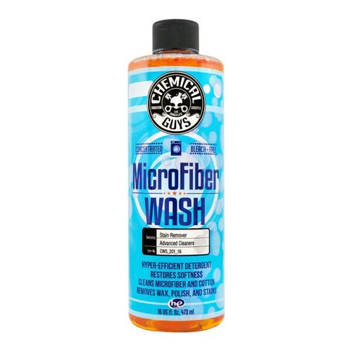 CHEMICAL GUYS MICROFIBER WASH CLEANING DETERGENT CONCENTRATE (16 FL. OZ.) - Picture 1 of 2