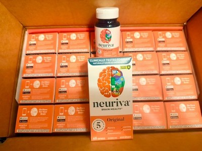 Neuriva Original Brain Health 45 CT Memory Focus Supplement Lot of 20 Exp 10/26