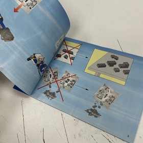 ORIGINAL RETRO LEGO USED Toy Instruction Book Manual Set - City 7990