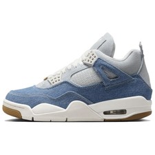 Air Jordan 4 Retro "Worn Blue" Sneakers IB6716-100 WOMEN'S SIZE