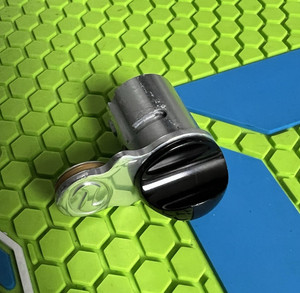 SMART PARTS NERVE BOLT TWIST LOCK BACK PLATE - GLOSS BLACK - GOG PAINTBALL