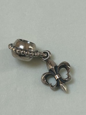 Pandora Fleur de Lis Armband Charm zum Aufhängen