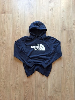 The North Face Drew Peak Sweatshirt Blau Größe M Hoodie Streetwear Gorp Core Vintage