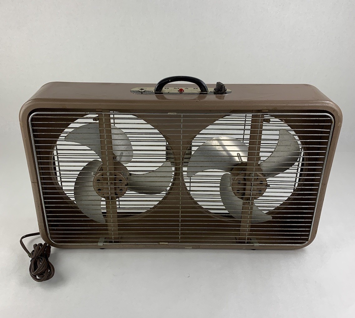 Homart Cooling Sears Roebuck 317 93137 Vintage Double Box Fan | eBay