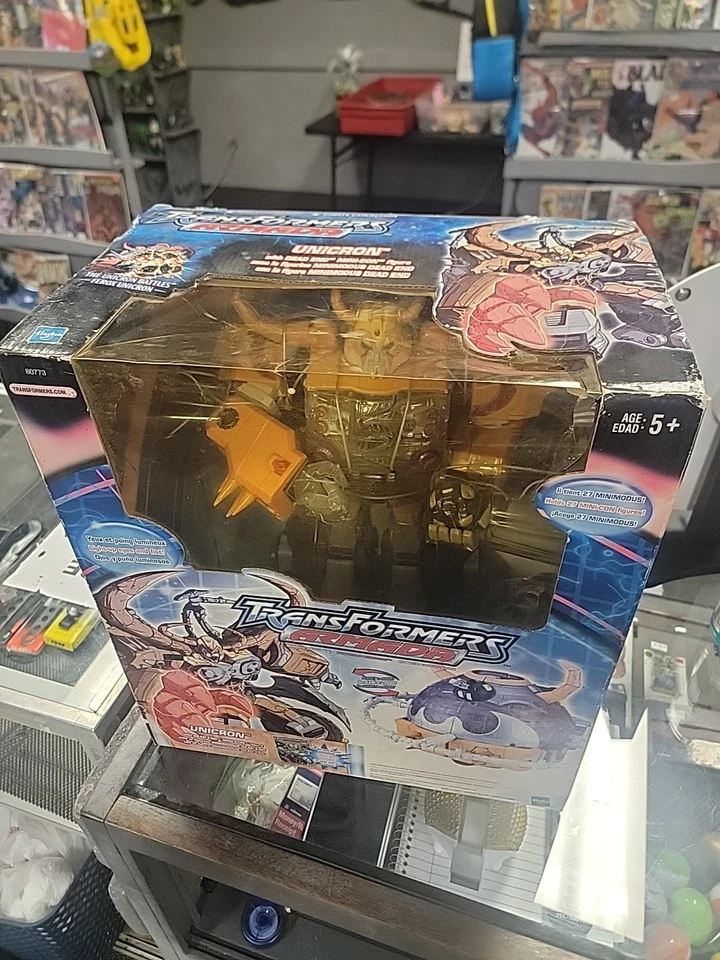 TRANSFORMERS ARMADA UNICRON HASBRO 2003 NIB VINTAGE W/ DEAD END FIGURE NEW - Image 3 of 4