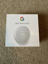 Google Nest Thermostat  (4th generation) G4CVZ White/snow New