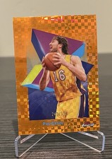 2024-25 Topps Finest Pau Gasol 242/250 Orange X-Fractor Los Angeles Lakers