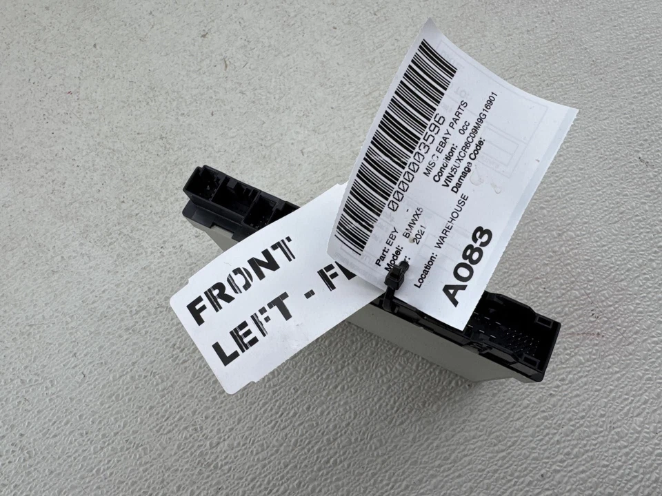 Módulo de control informático asiento delantero izquierdo bmw x5 2021-2023 fabricante original Foto 3 de 3