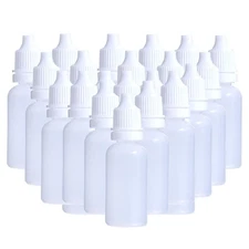 60PCS Plastic Dropper Bottles 15ML Empty Squeezable Bottles LDPE with Childproo