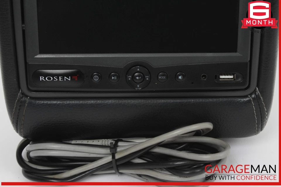 06-12 Mercedes X164 GL450 Rosen Asiento Pantalla Monitor Conjunto OEM Foto 3 de 4