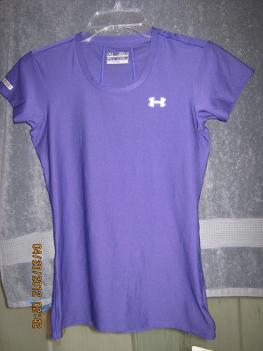 NWT Under Armour Women's Short Sleeve Cotton Elastane Tee Shirts Asst. Sizes - Picture 41 of 47