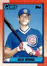1990 Topps #187 Rick Wrona